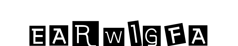 Earwig Factory cкачати шрифт безкоштовно